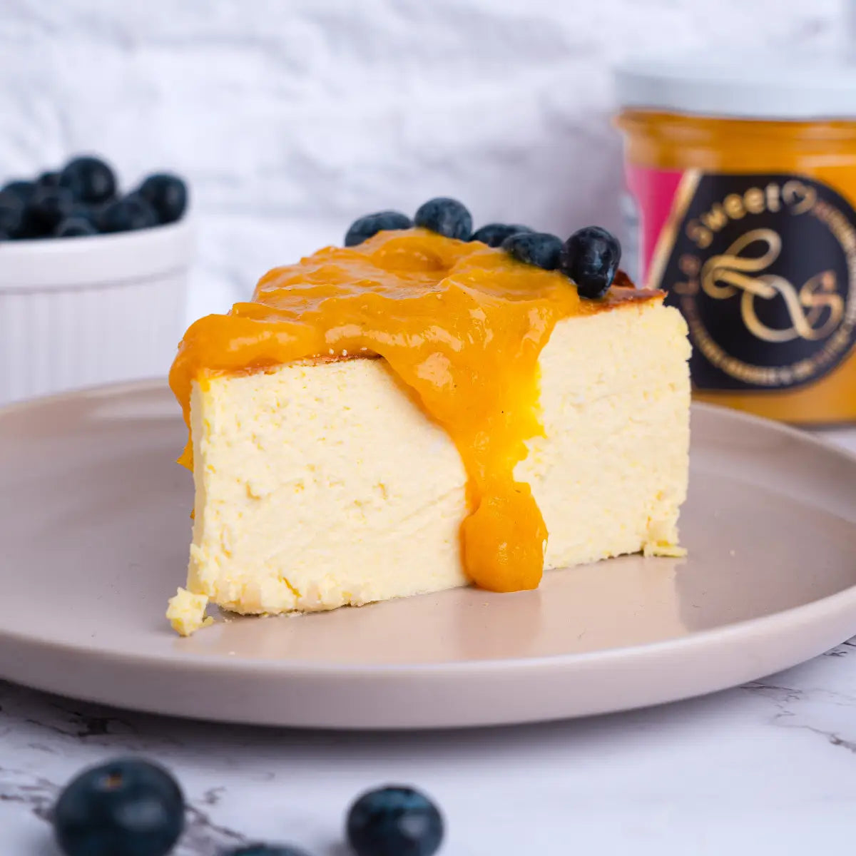 Cheesecake Mango Parchita Cúrcuma