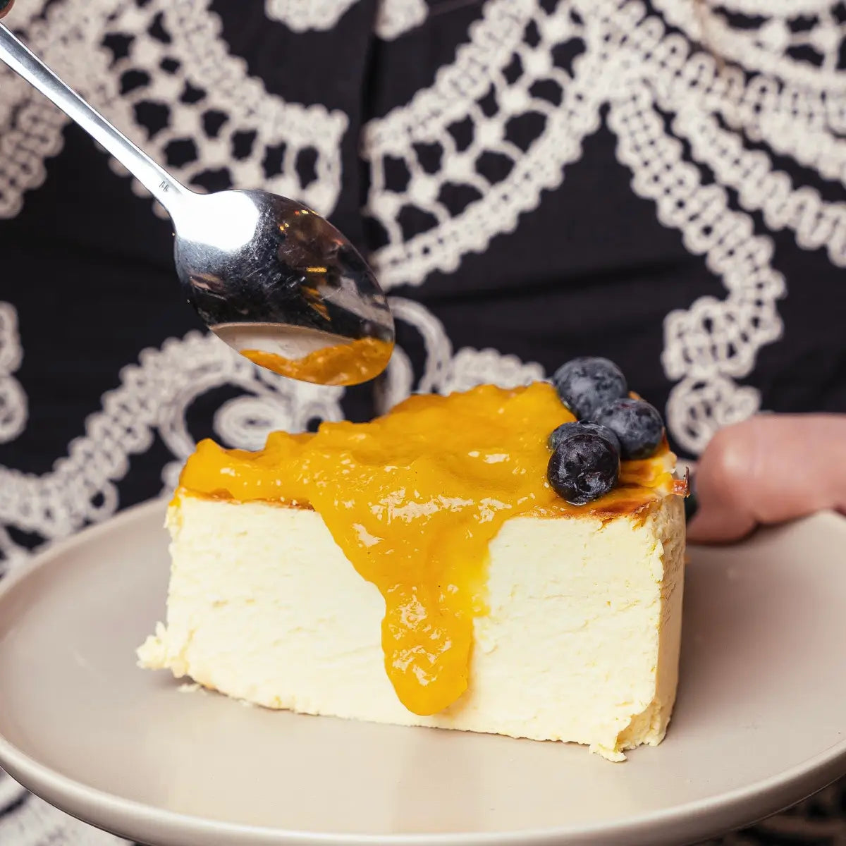 Cheesecake Mango Parchita Cúrcuma
