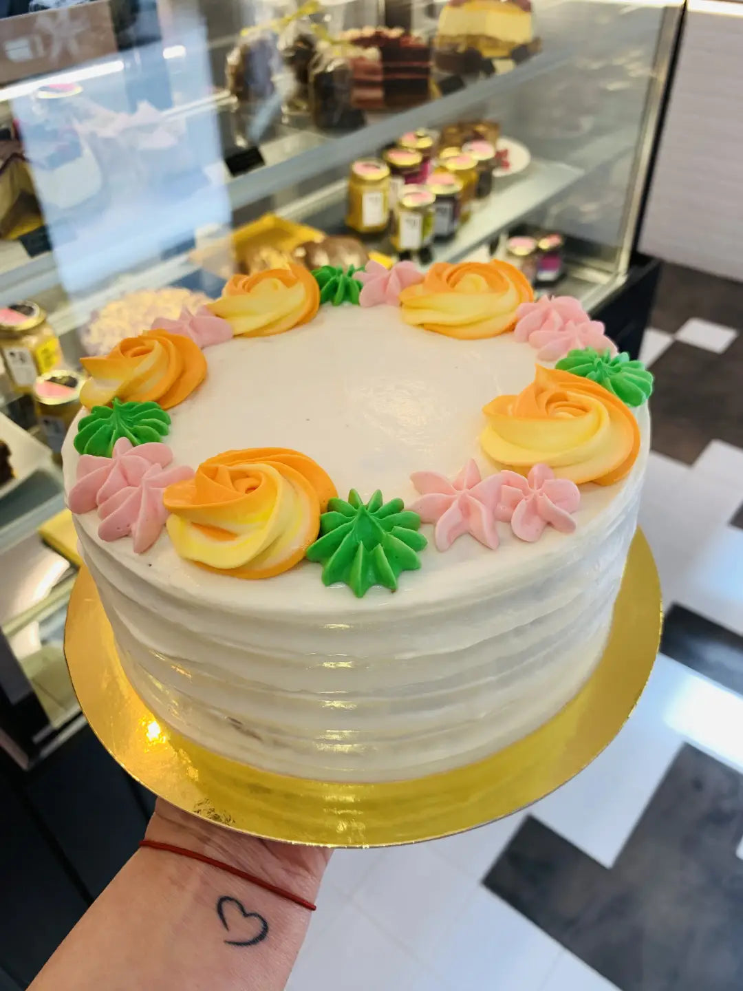Clásica | Tarta Flores