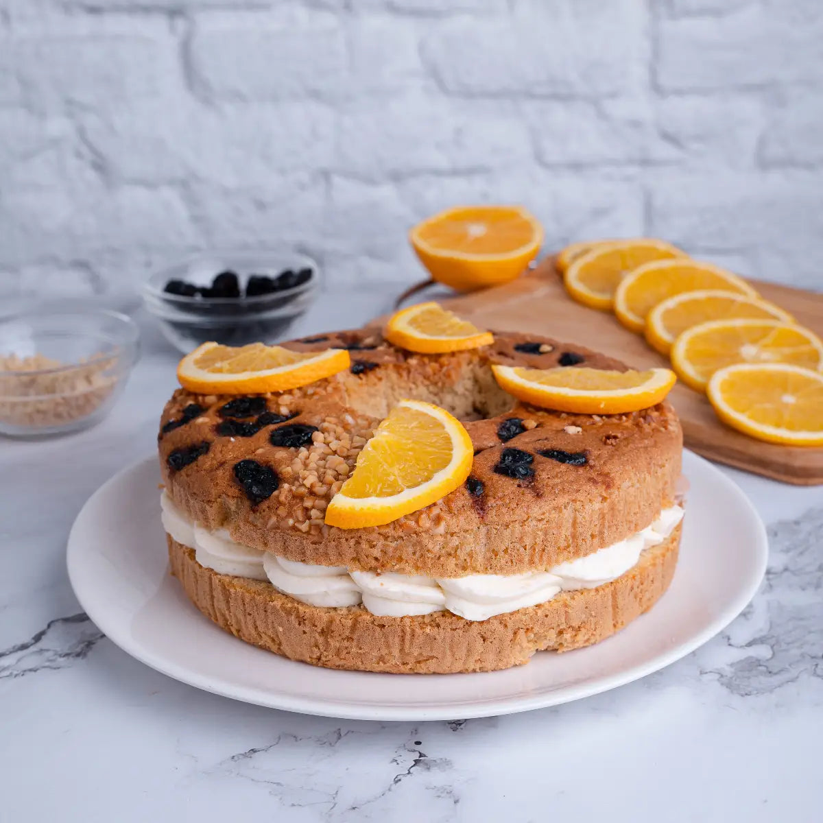 Roscón de Reyes Keto Mousse de Nata