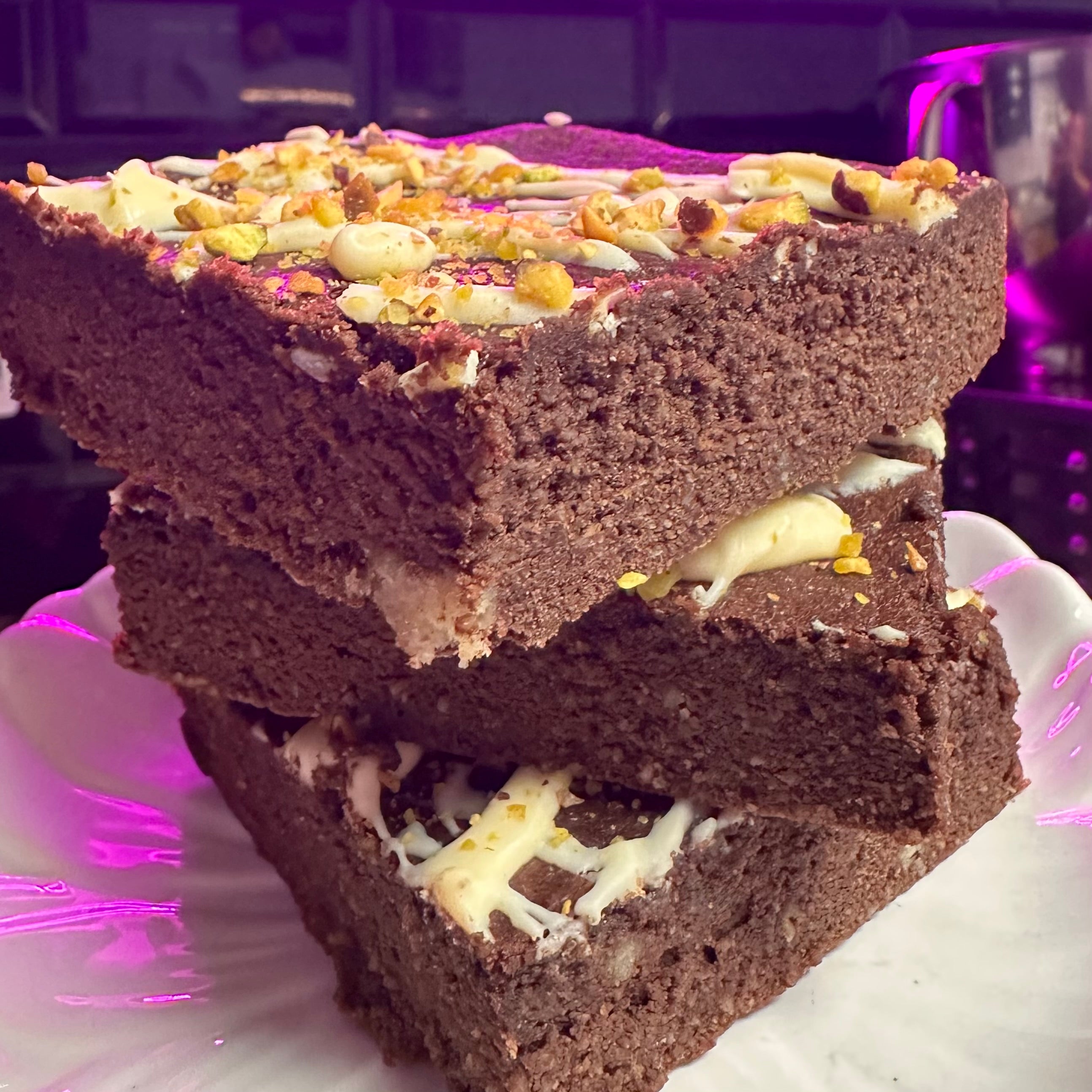 Brownie Pistachio Keto