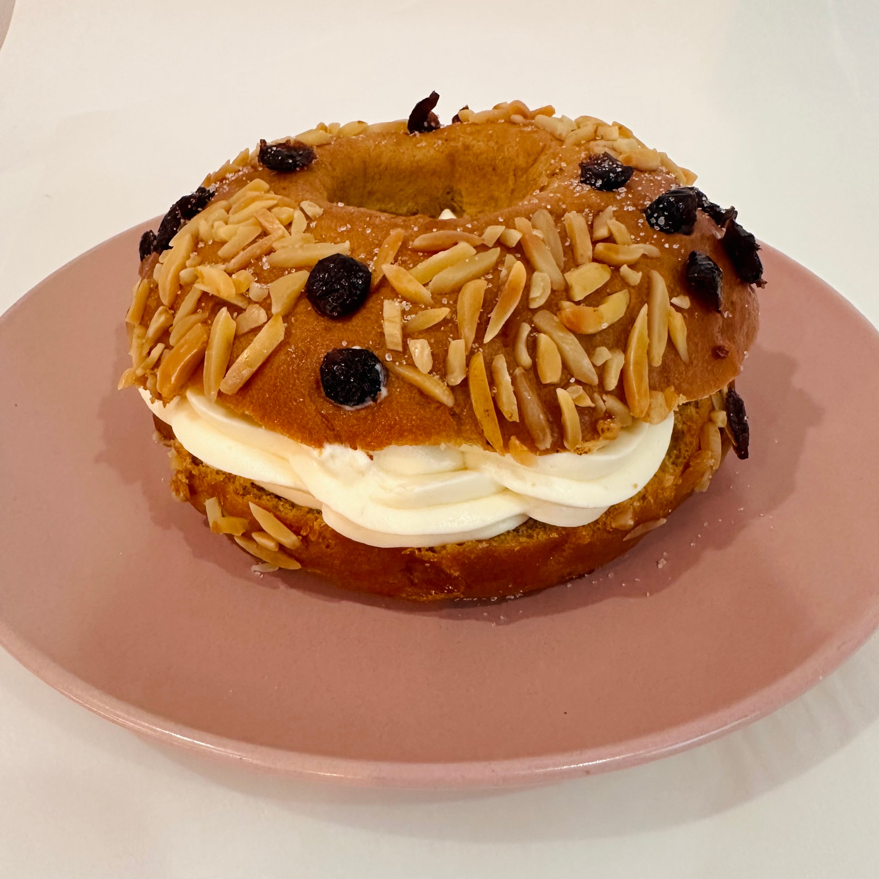 Traditional Cream Roscón de Reyes