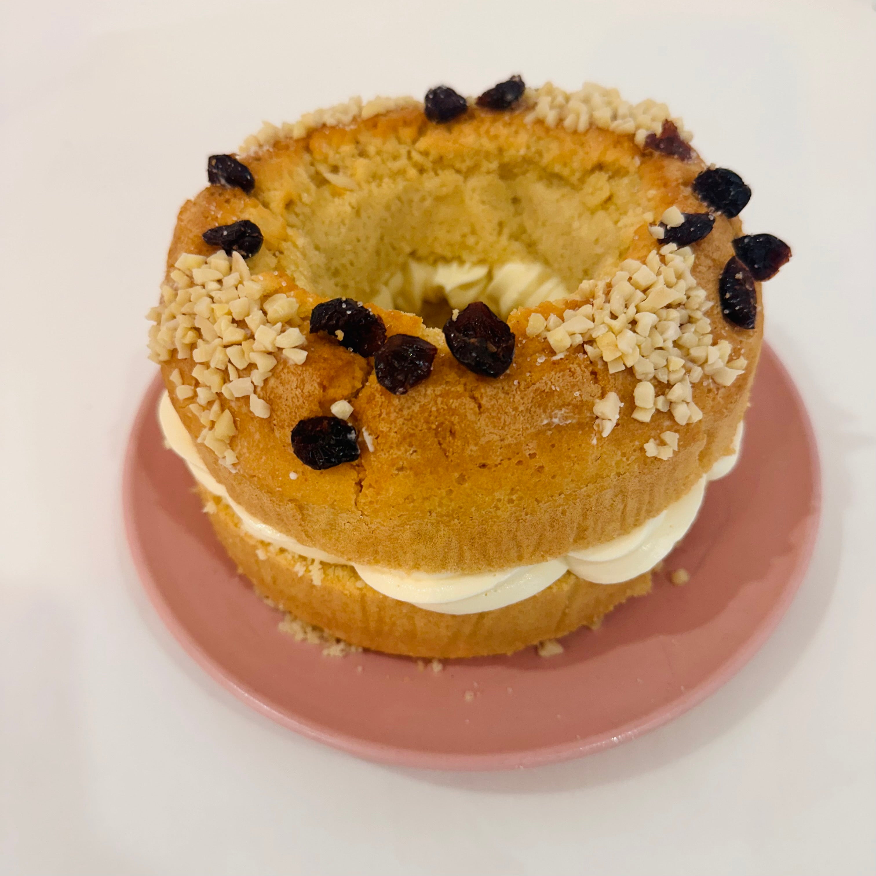 Keto Cream King's Cake