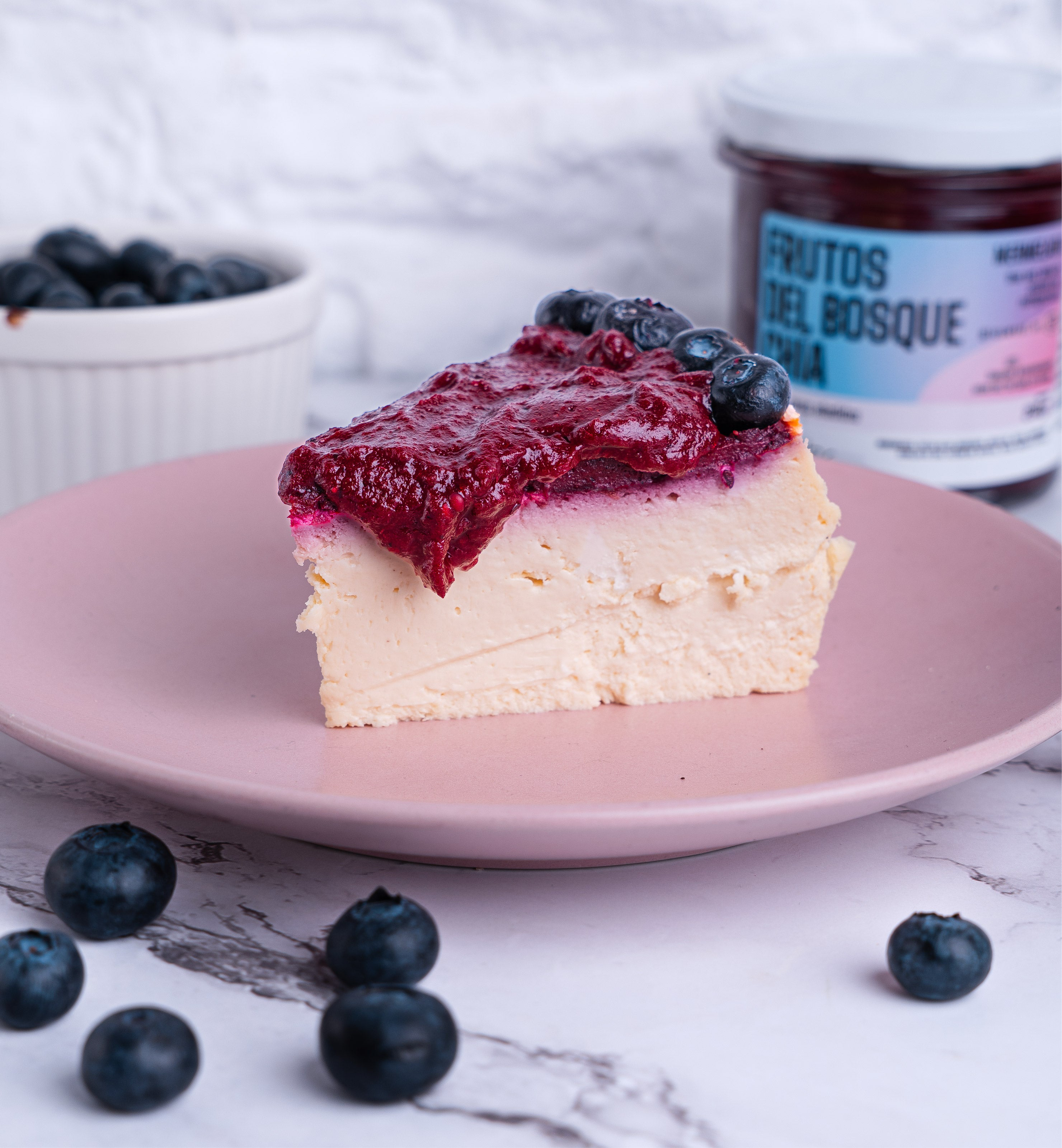 Keto Cheesecake Forest Fruits Chia
