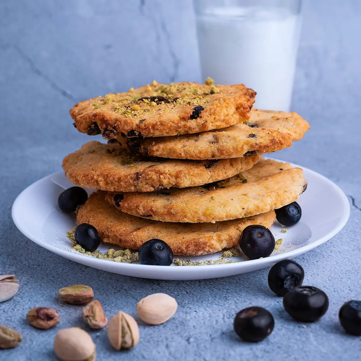 Cookie Keto Pistacho Arándanos