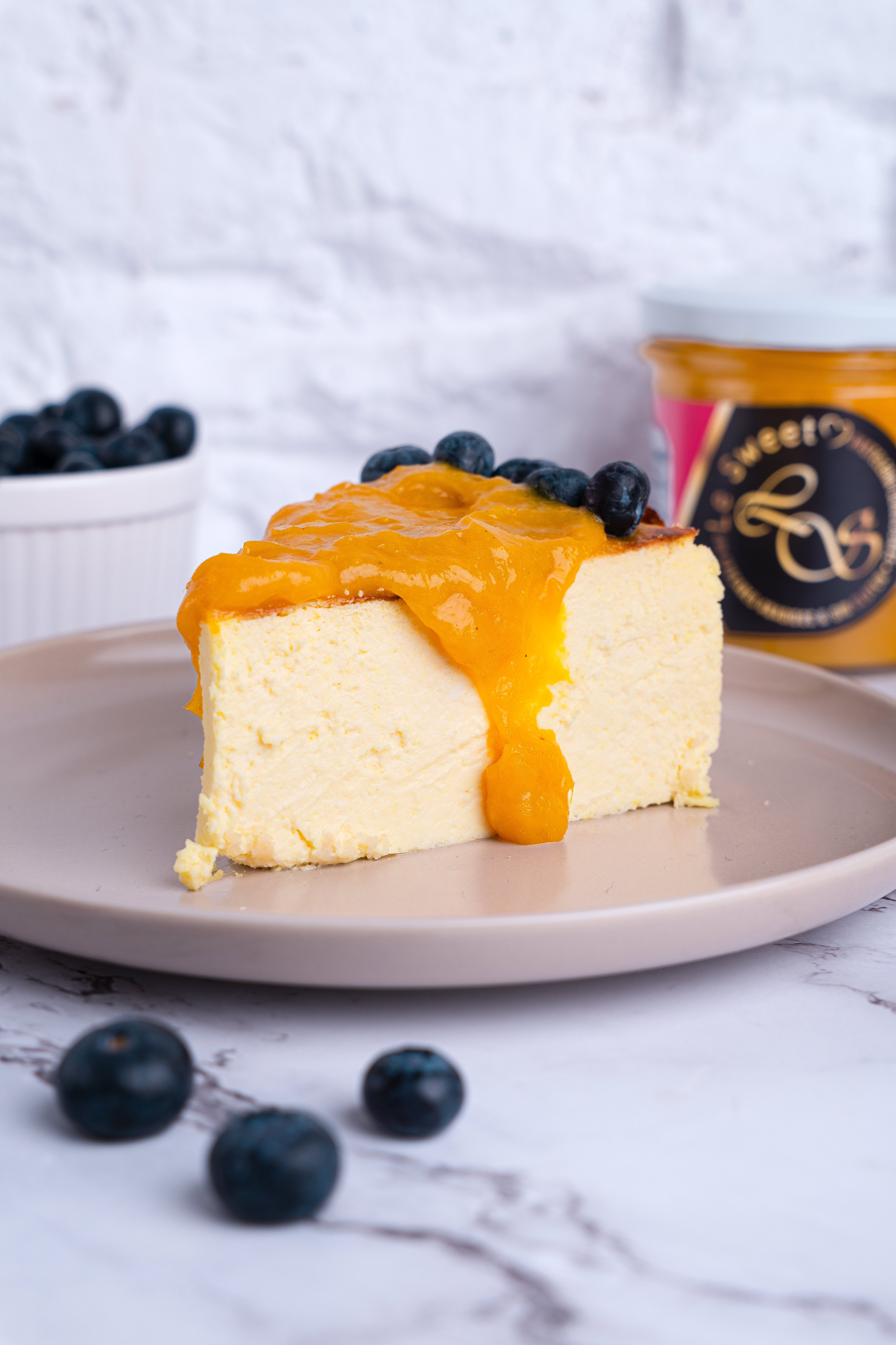 Cheesecake Mango Parchita Cúrcuma