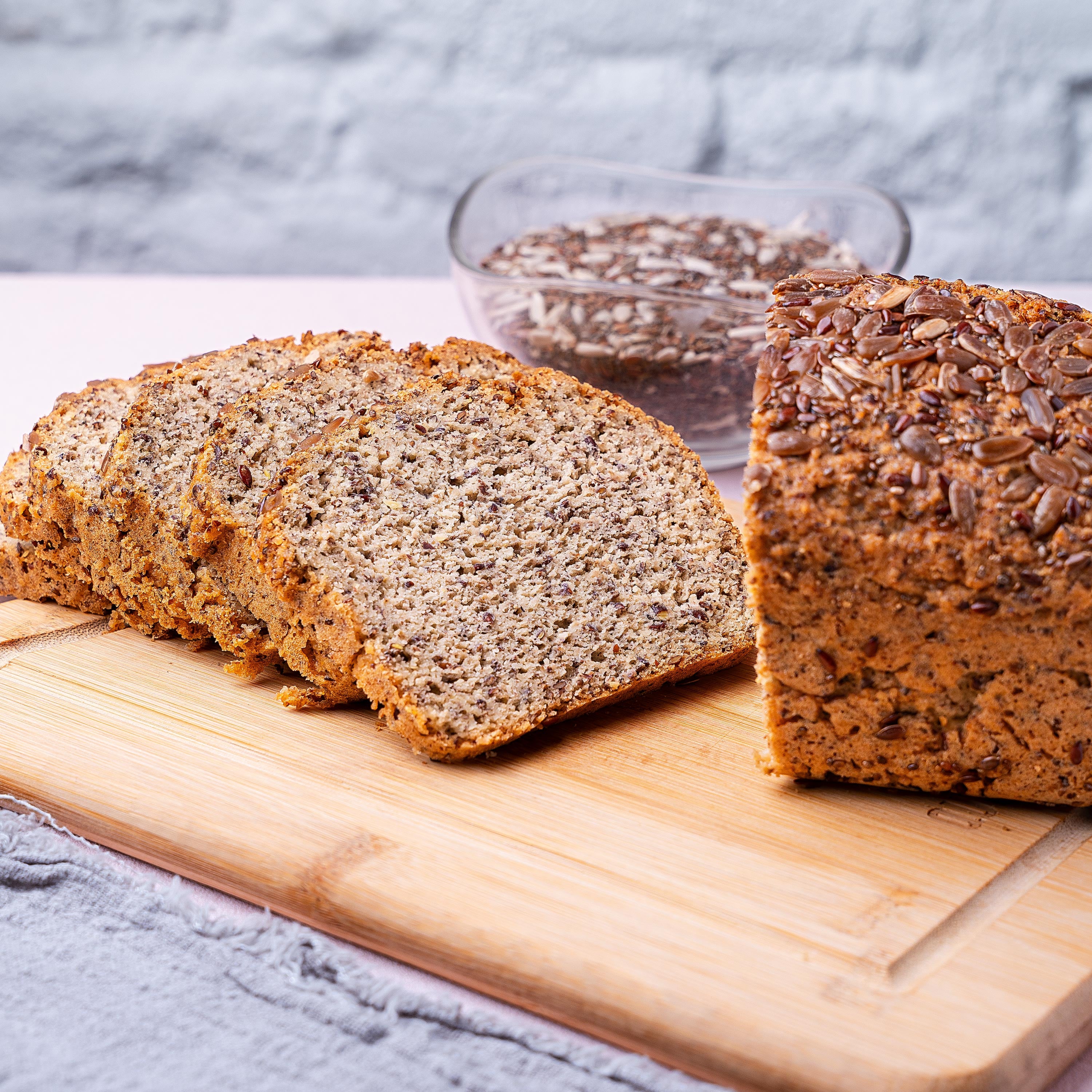 Pan de Molde Keto Semillas & Gluten Free