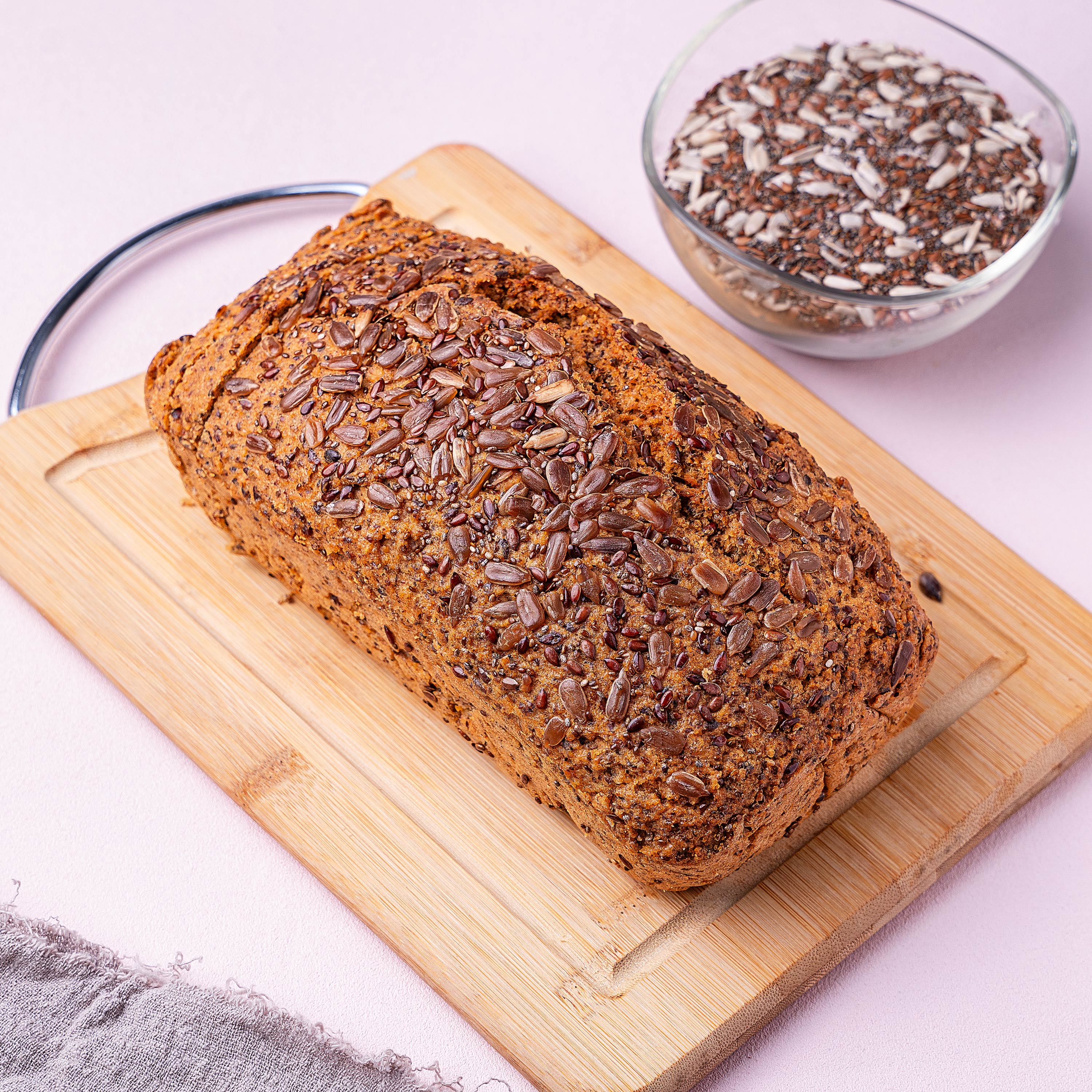 Pan de Molde Keto Semillas & Gluten Free