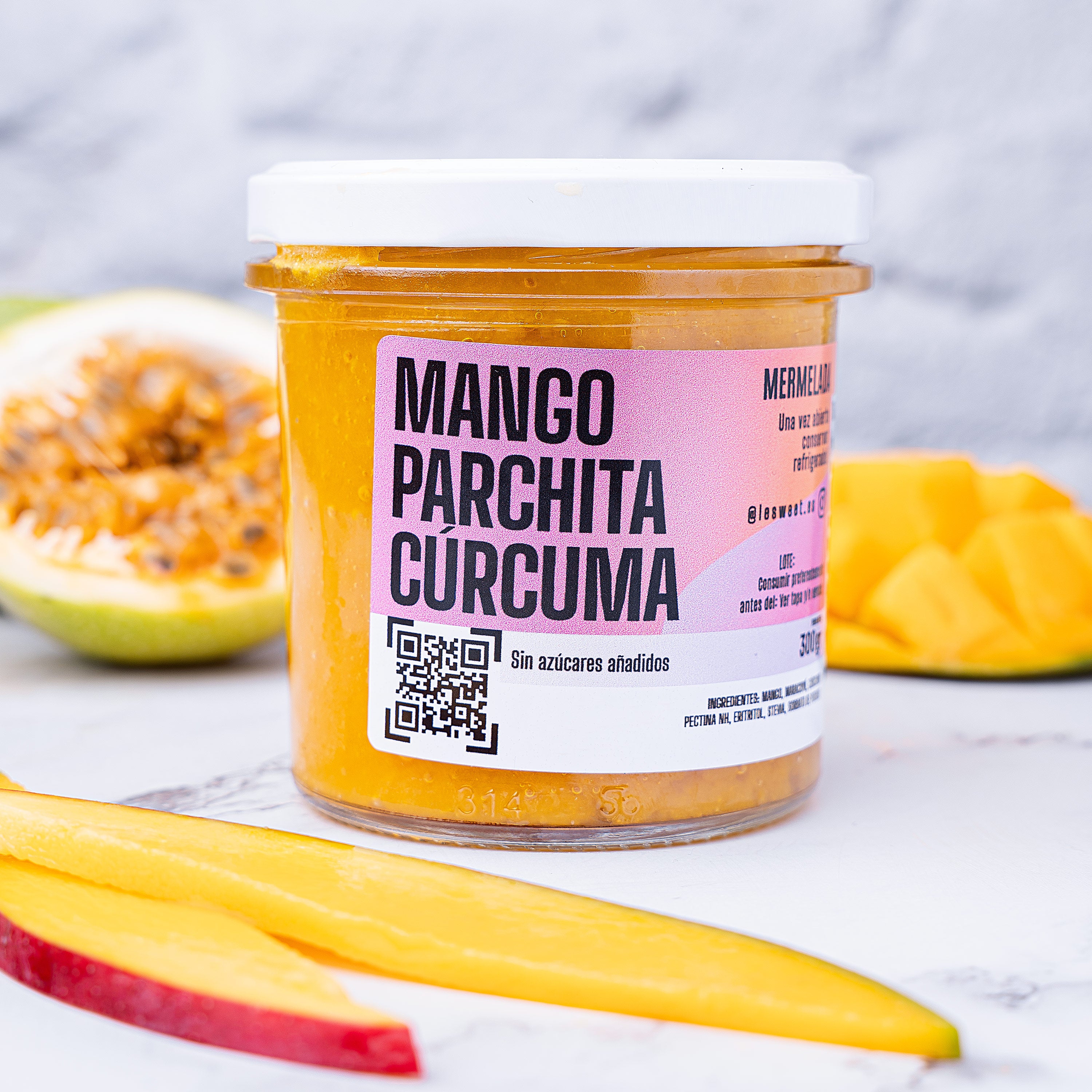 Mermelada Mango Parchita Cúrcuma