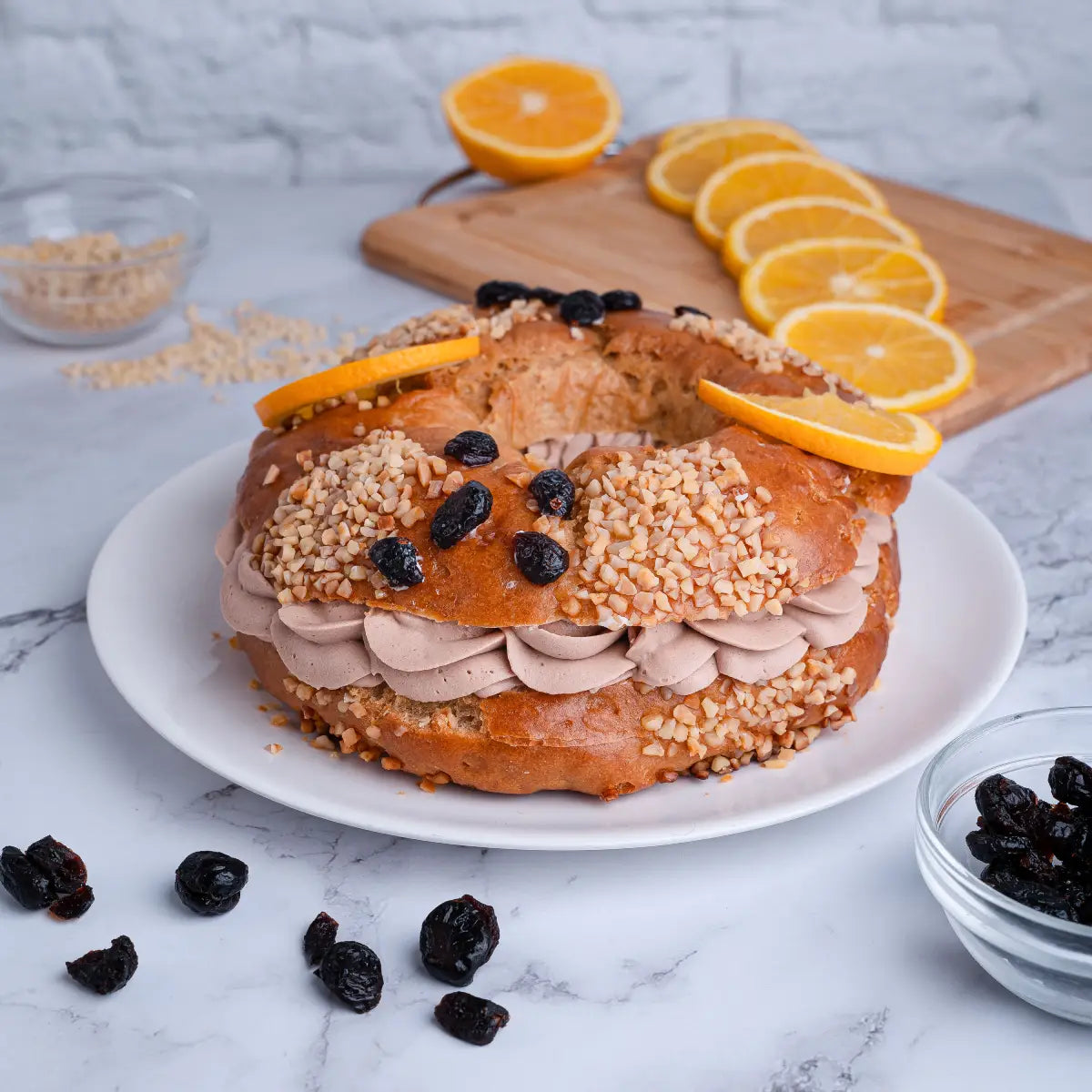 Roscón de Reyes Keto Trufa