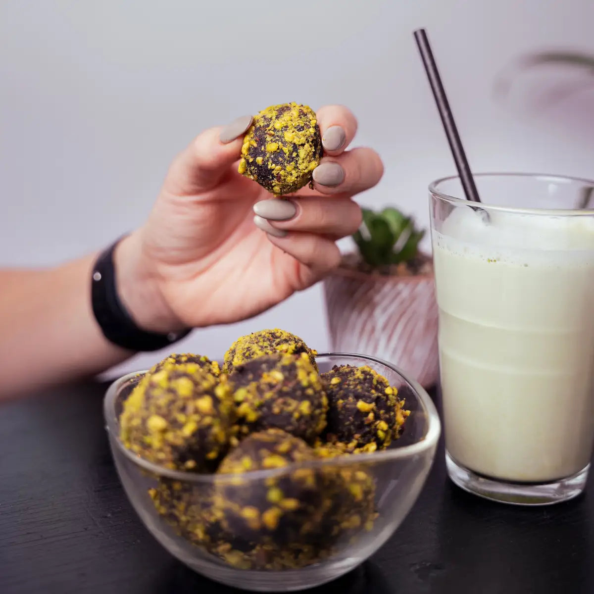 Trufa Keto Choco Pistacho